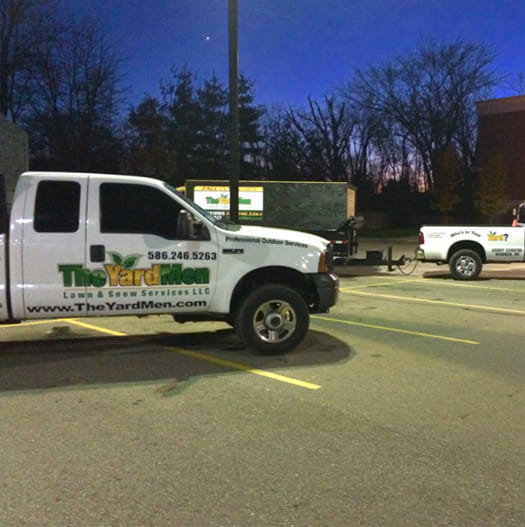 Learn more about The Yard Men Services - commercial-page-truck-content-image